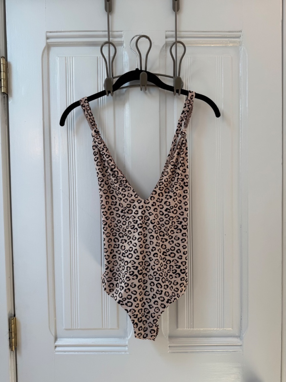 Acacia Swimwear Bahia Full Piece in Wild Leopard Print Sz Large